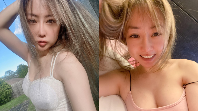  T妹日前宣布染疫竟出現下體脹痛的症狀。（圖／FB@Tiffany T妹）