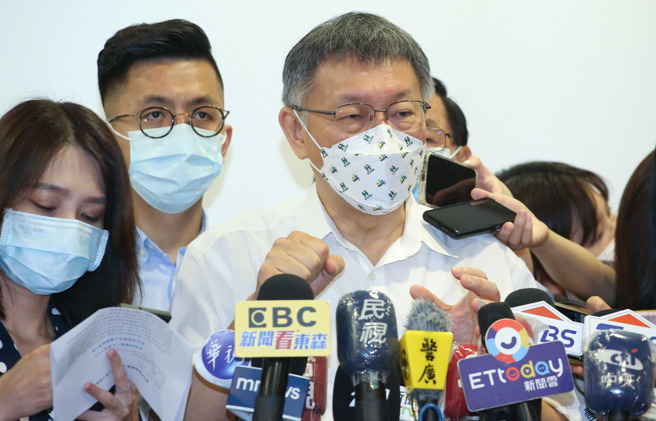 台北市長柯文哲。（資料照/陳俊吉攝）