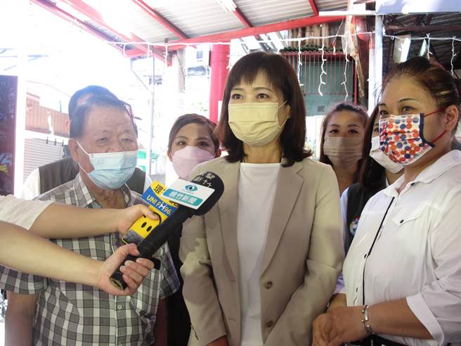 沈慧虹21日指出，高虹安不该未经查证，看到黑影就开枪，应做更清楚查证后再来攻击。（王惠慧摄）