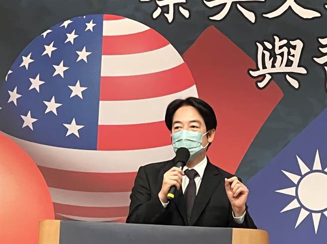 賴清德籲大陸：理解蔡總統兩岸政策善意、搭起新交流。曾薏蘋攝