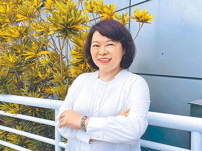 嘉义市长黄敏惠积极争取连任。（廖素慧摄）