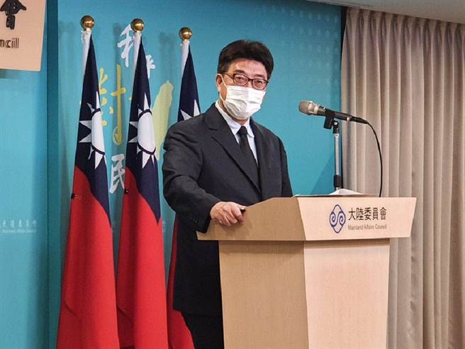 陆委会副主委邱垂正。（图／陈冠宇摄）