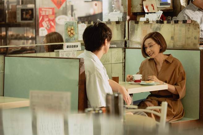 毛舜筠在片中与新人对戏直呼紧张。（龙祥提供）