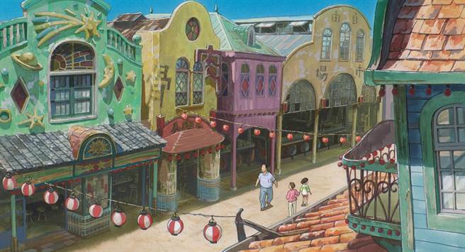 吉卜力主題公園將還原《神隱少女》場景。（甲上提供）