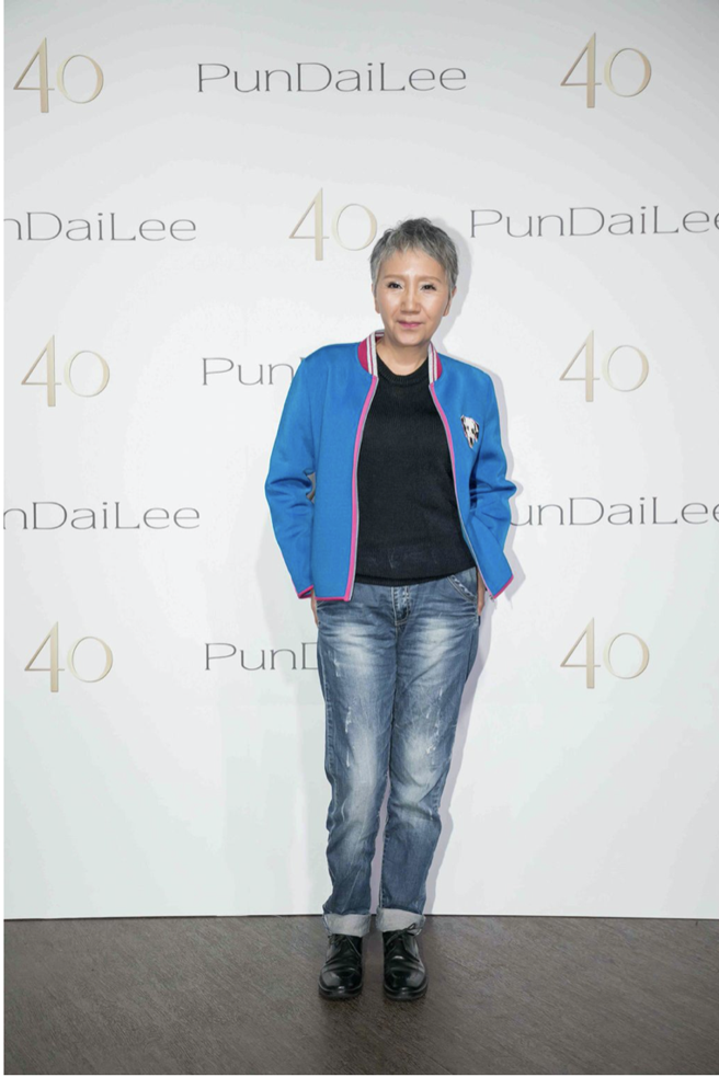 陆弈静首次与潘黛丽结识于品牌创立40周年大秀上。（品牌提供）