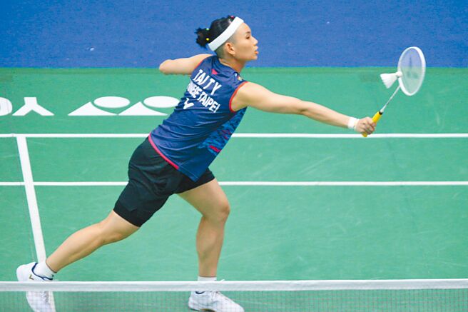 戴资颖迎战乌克兰选手布霍娃，22分钟内直落2获胜。（杜宜谙摄）