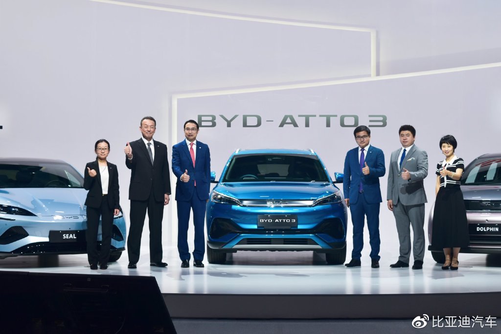 繼紅旗之後另一家中國車廠插旗日本市場，BYD 宣佈於2023年陸續發布三款純電車型！(圖/	CarStuff)
