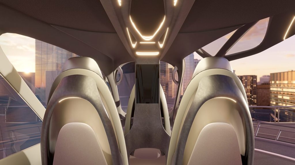 Hyundai集團的Supernal在2022年范堡羅國際航展上推出eVTOL飛天汽車概念駕駛艙 (圖/CarStuff)