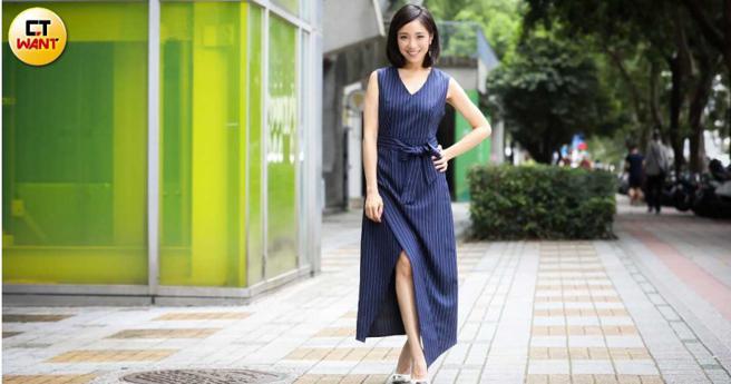 近年事业运大好，梁舒涵也不浪费青春，私下默默谈了恋爱。（图／侯世骏摄）