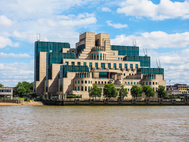 英國秘密情報局又稱軍情六處（MI6）。(圖/達志影像)