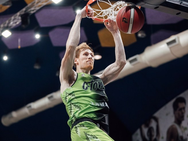 上季阻攻王吉爾貝克確定回歸夢想家。(台新夢想家提供)