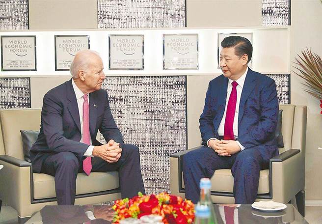 美國總統拜登證實確診染疫確診，大陸國家主席習近平22日致慰問電。（新華社）