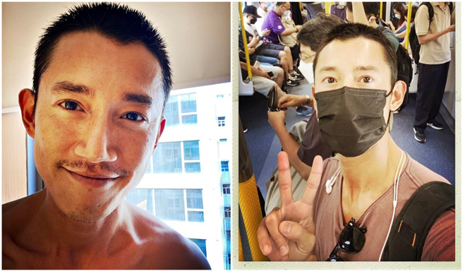 吴慷仁透露在香港街头被警察临检。(吴慷仁Kang Ren Wu脸书)