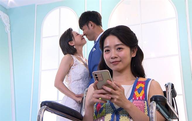 程雅晨演心机「婊」妹，耍手段拆散吴婉君和黄玉荣。（三立提供）