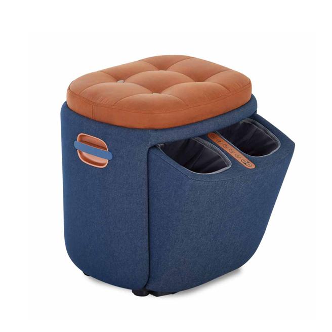 PChome 24h购物的FUJI爱摩凳科技布款，原价1万6800元，特价1万2800元，下单再抽石头扫拖机器人。（PChome 24h购物提供）