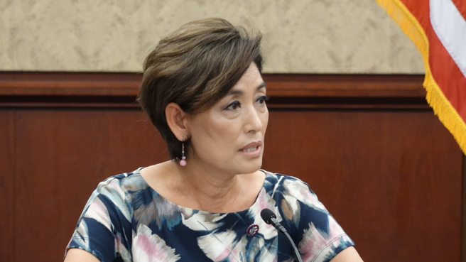 美眾議員金映玉表示，隨著台灣面臨中共日增的挑釁，美台夥伴關係的重要性更重於以往，這也是她提出「武器出口交付解決方案法案」的主因，目的是希望在中共持續挑釁之際，確保這些防衛性武器能盡快交付台灣。(圖／中央社)