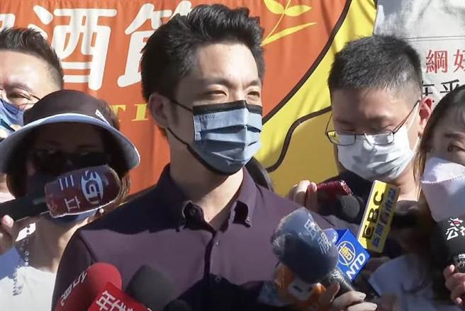 国民党台北市长参选人蒋万安。（黄婉婷摄）