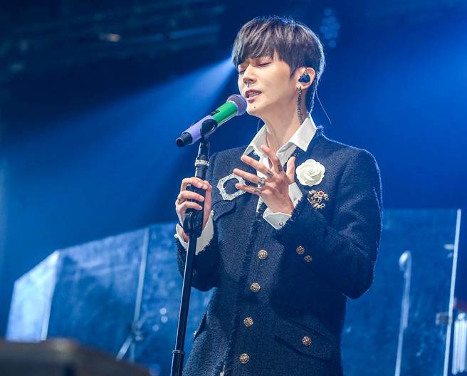 Bii今晚在台北Legacy举办演唱会。（粘耿豪摄）