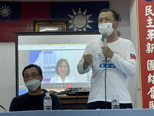 国民党前台北市议员罗智强23日将南下高雄参加楠梓区议员提名介绍会，并为国民党高雄市长参选人柯志恩站台，也强调有特别准备「秘密计画」要替柯志恩助选。（洪浩轩摄）