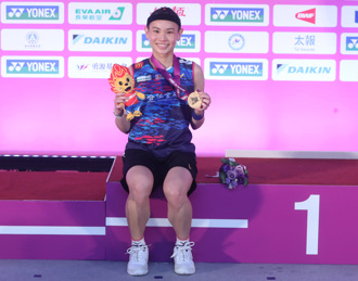 台北羽球賽》戴資穎直落二奪女單第4冠 追平賽史最多