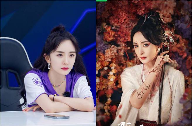 杨幂月初因拍陆综导致眼睛受伤，她现在已悄悄復工。（图／取材自微博）