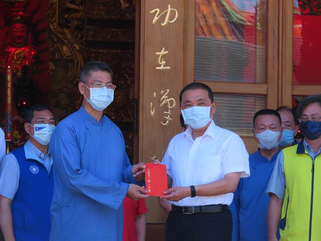 林佳龙批新北拒绝警署培训警力 侯友宜：持续增补警力。（叶德正摄）