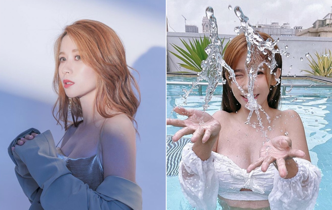 味全龙啦啦队《Dragon Beauties》的队长琪琪，Po出性感的照片，引起网友暴动。（图／琪琪IG）
