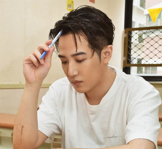 熊仔受邀回國語日報受訪。（國語日報提供）