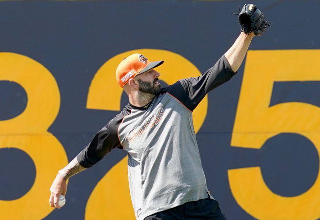 統一獅新洋投費爾斯（Mike Fiers）。（統一獅提供）