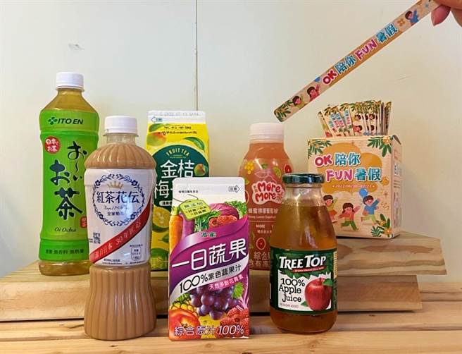 OKmart推全品项饮料任2件抽抽乐活动，最低1折。（OKmart提供）