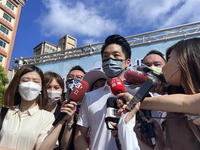 国民党台北市长参选人蒋万安。（蒋万安办公室提供）