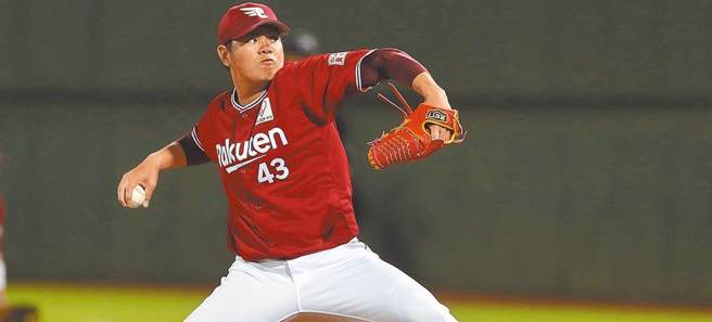 乐天金鹫投手宋家豪。(资料照，中央社)