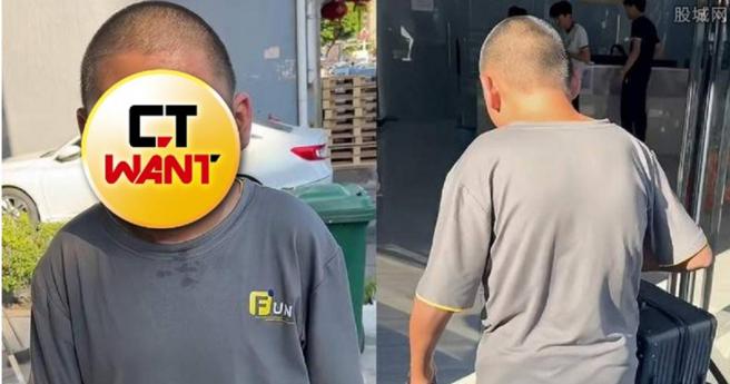 一名27岁男子因为娃娃脸而找不到工作。（图／翻摄自微博）