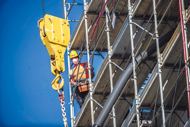 美建築業缺工嚴重圖╱美聯社
