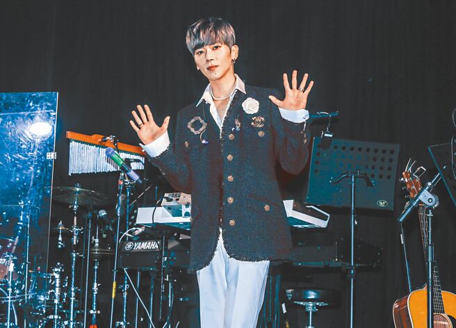 Bii昨在台北Legacy举办演唱会。（粘耿豪摄）