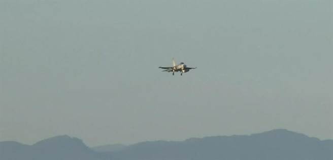 IDF经国号战机。（蔡旻妤摄）