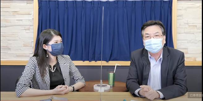 林佳龙后里垃圾山比拟五股垃圾山 刘和然：差太多。（翻摄News98YouTube频道）