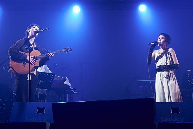 葉穎邀請柯智棠擔任演唱會嘉賓。（流聲映樂工作室提供）