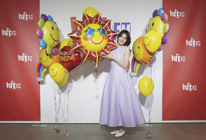 曾沛慈今出席电台活动。（Hit Fm联播网提供）