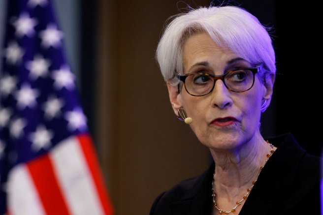 美國副國務卿雪蔓（Wendy Sherman）。(圖／路透社)