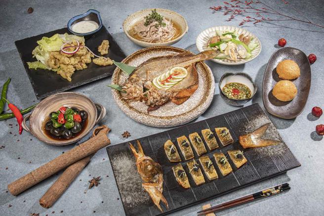 （台北凯达「家宴」中餐厅即日起至9月30日推出七道单点佳肴，凡单点两道即享第二道半价优惠，以价低者为折扣优惠。图／台北凯达大饭店提供）