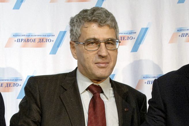 反對派政治家戈茲曼（Leonid Gozman）。(圖/美聯社)  