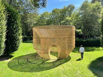 藝術家范承宗大型竹藝裝置  紐約長島永久展出