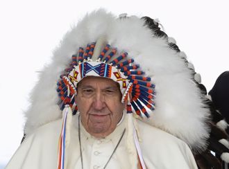 教宗訪加國首日 為原住民寄宿學校虐待事件道歉