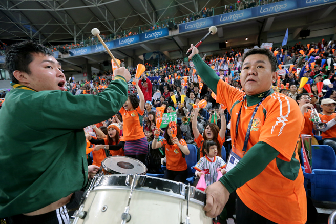 图为桃园棒球场2013年举办亚洲职棒大赛盛况。（本报资料照 / 黄世麒摄）