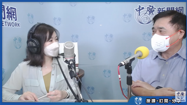 國民黨副主席郝龍斌（右）。（取自千秋萬事）