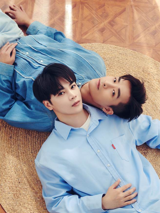 古曜威日前拍摄MV，与刺刺默契合作演出。（单纯梦想文创事业、华纳音乐提供）