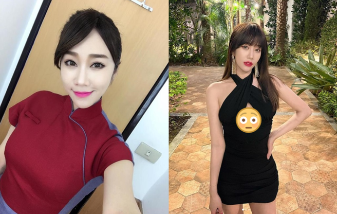 「最美空姐」林佩瑶。（图／IG@林佩瑶）