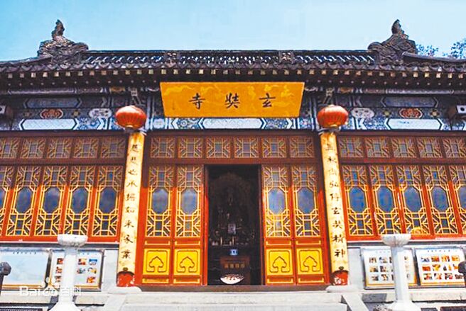 南京市以寻衅滋事罪刑事拘留玄奘寺供奉侵华日军战犯牌位供奉人吴啊萍，她供称是个人行为。图为玄奘寺。（摘自观察者网）