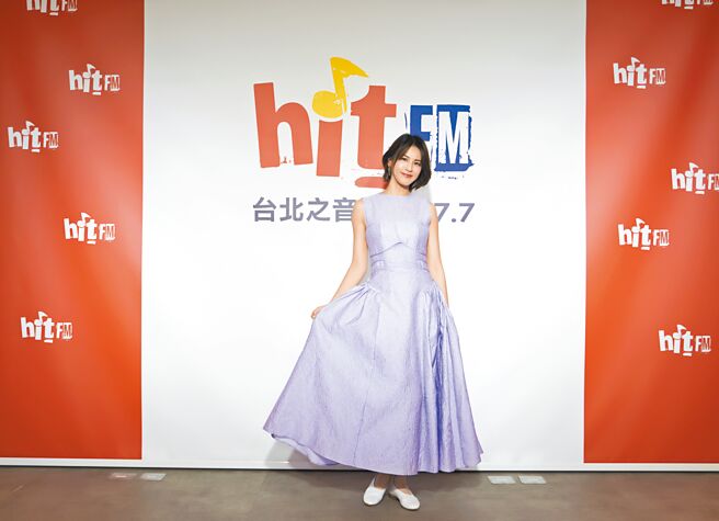 曾沛慈昨出席電台活動。（Hit Fm聯播網提供）